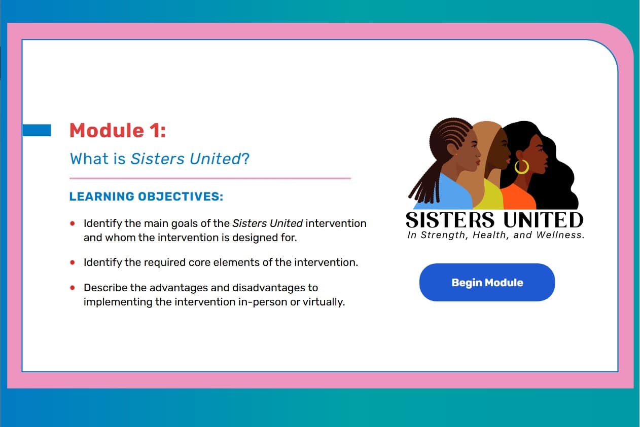 Custom E-Learning for HIV Program Training